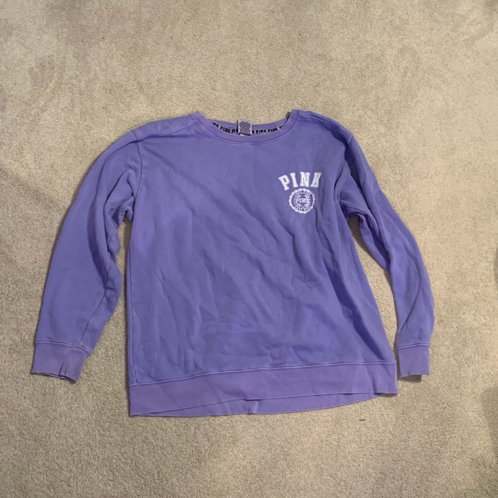 pink vs lavender sweatshirt